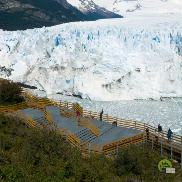 pasarelas en Parque Nacional los glaciares