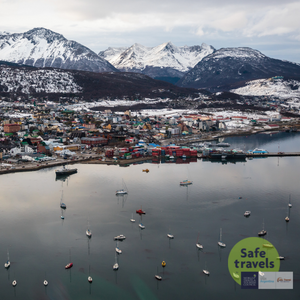 vista aerea Ciudad Ushuaia