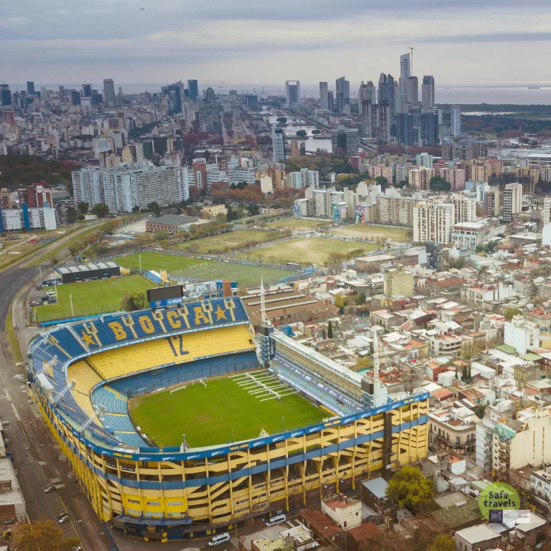 Vista aerea Bombonera